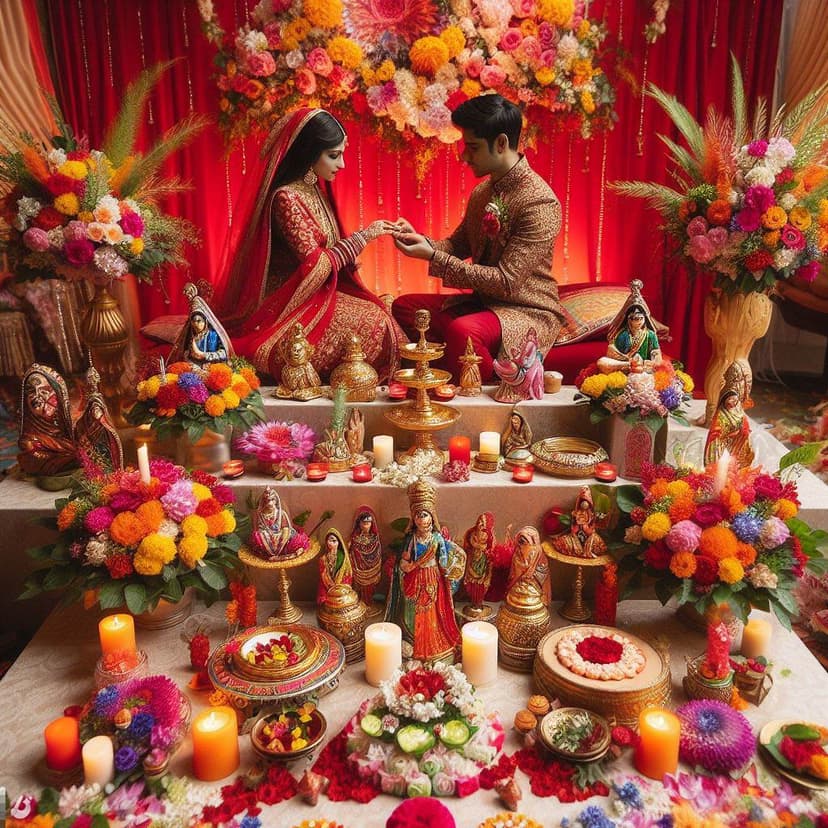 Engagement Puja – Sagai